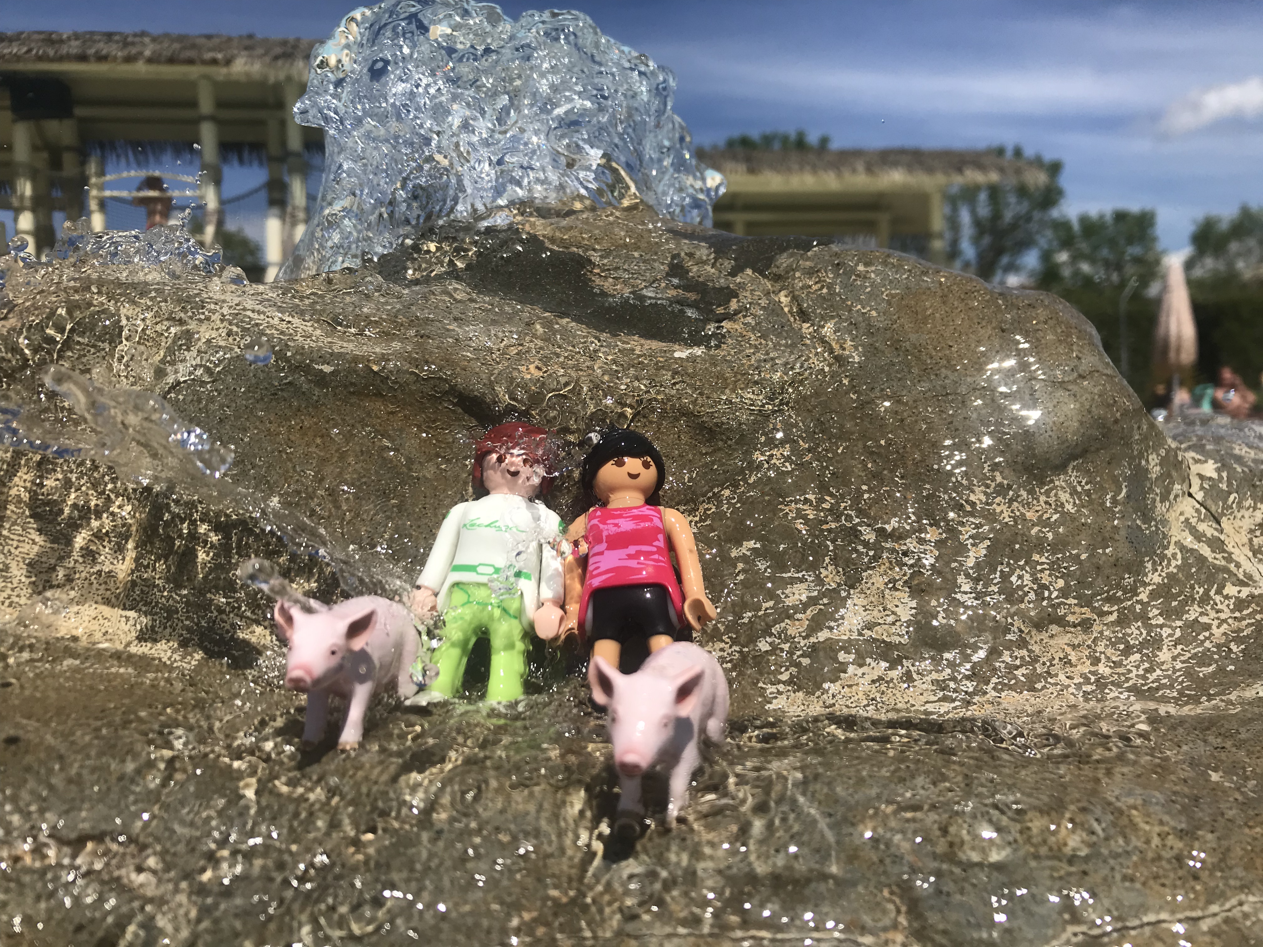 Reporterinnen Barbara und Helene